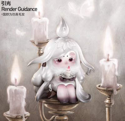 Authentic CHAKA Candle Whisper Series Confirmed Blind Box Figure