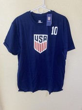 Christian Pulisic United States Soccer T-Shirt Mens USMNT Medium Large or XXL