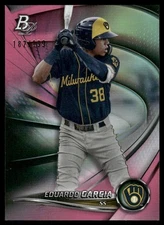 2022 Bowman Platinum #TOP-88 Eduardo Garcia Top Prospects Pink #/199