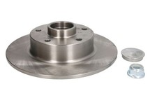 ABE 2x Bremsscheibe hinten Ø260mm Voll für Renault Megane III Grandtour KZ0/1