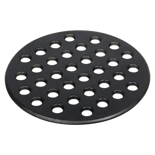 9 Inches BBQ High Heat Cast Iron Charcoal Fire Grate Fits for Large Kamado Gr...