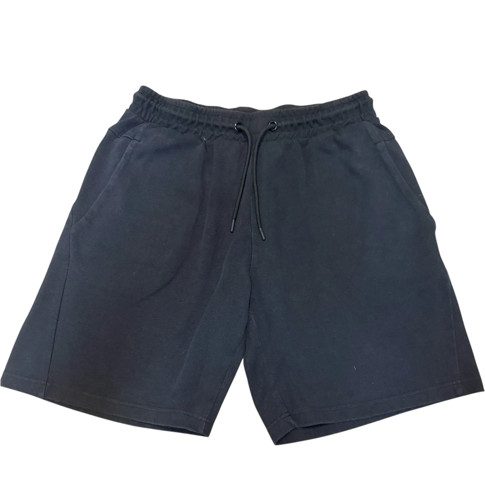 AMERICAN TALL Black Knit Lounge Shorts 2XLT Elastic Waist Drawstring
Opens in a new window or tab