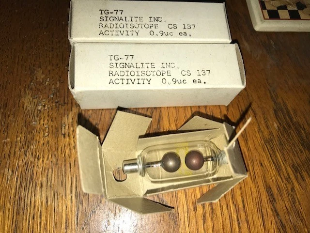 Nos: シグナライト スパーク ギャップ チューブ TG-77 マッチング ペア - 画像2/2