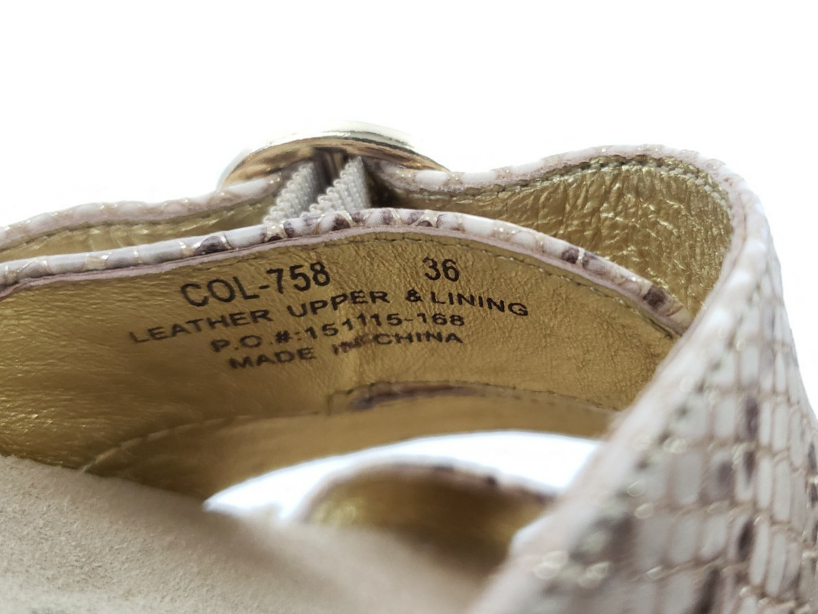 Alegria Colette Python Leather Sandals Womens Sli… - image 8