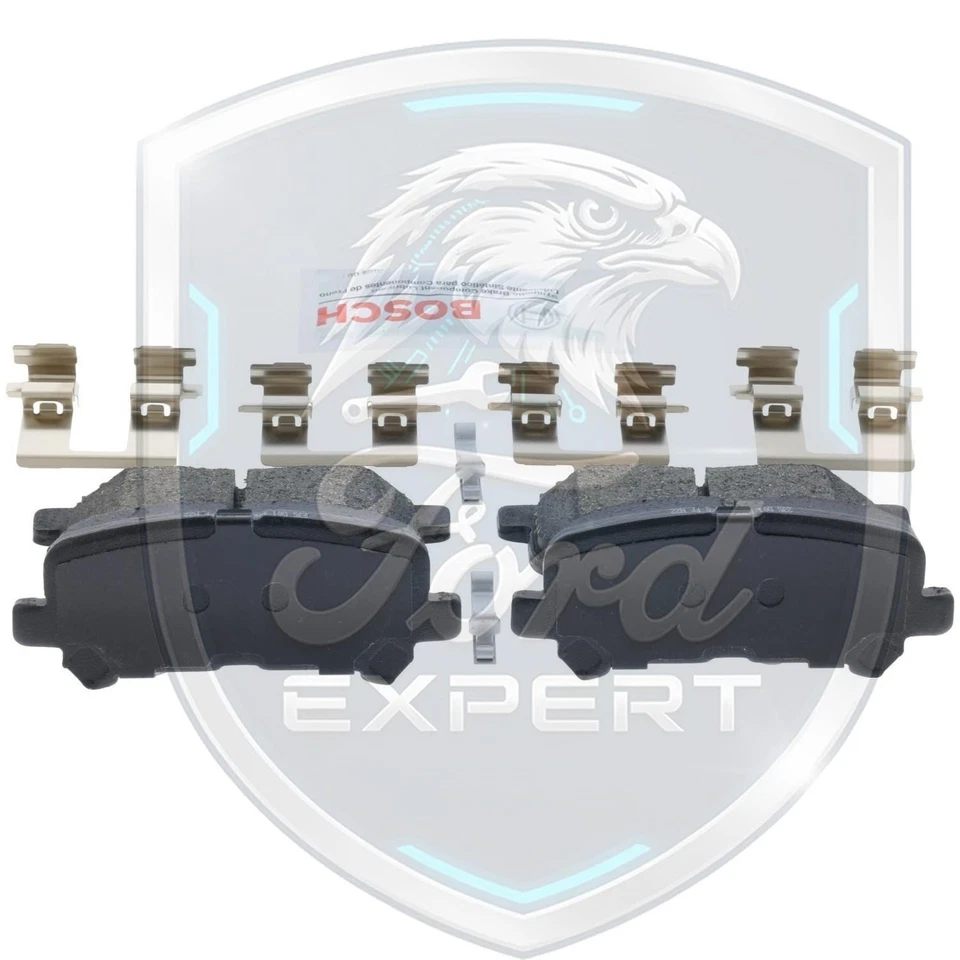 Bosch OEM Rear Ceramic Brake Pads Kit For 2009-2017 Honda Lifetime Warranty - Изображение 3 из 4