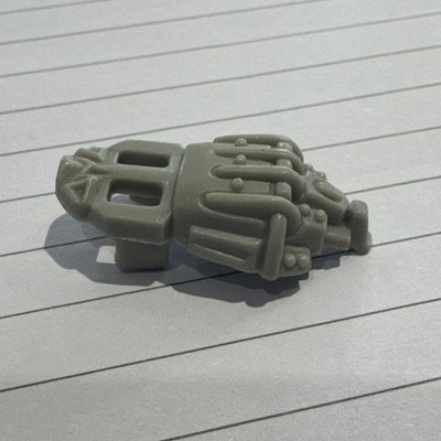 Vintage Glove Actionfigur Zubehör aus der 1986 Bionic Six von LJN - Box A 15