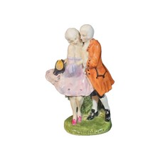 A Rare Antique Royal Doulton Figure Group of a Couple HN 581 - The Perfect Pair