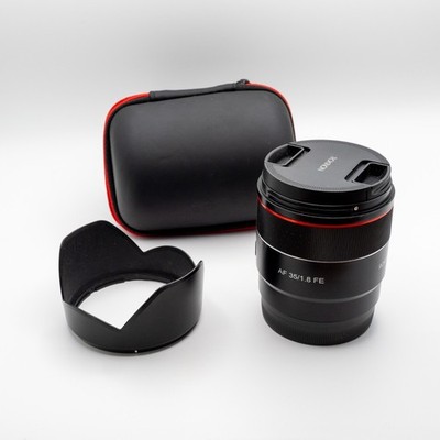 Rokinon 35mm F1.8 Auto Focus Compact Full Frame Wide Angle Lens for Sony E Mount
