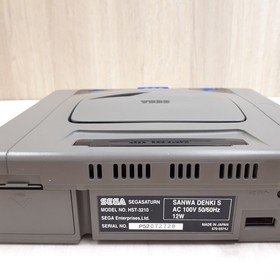 Sega Saturn Console bundle with 5 games, memory & 1 controller made in Japan