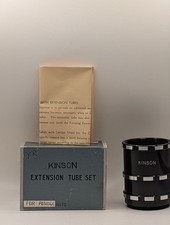 Kinson Extension Tube Set Pentax Auto Mount Macro Photography Made in Japan