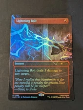 Lightning Bolt Avatar Secret Lair Drop Series  Rainbow Foil