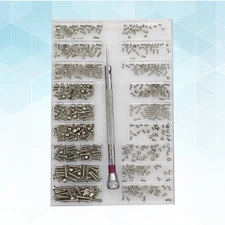 Mini Screw Kit Set Mixed Metal Screws for Glasses Watches Computers