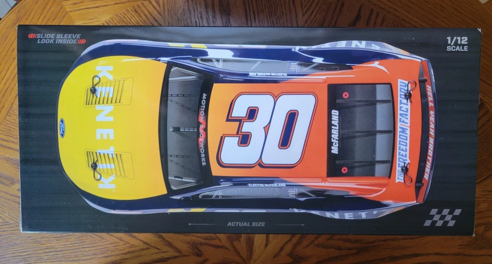 Cleetus McFarland #30 KENETIK 2025 FORD/ LOSI 1/12 Scale RC RTR Electric Car NIB - Image 2 of 4