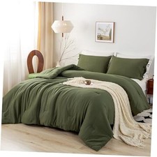 Softness California King Comforter Set - California King 104"x96" Olive Green