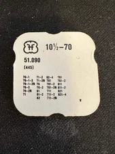 Set Lever Bridge for Font (FHF) 10½ Ligne base caliber 70 movements