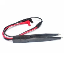 New Multimeter Meter SMD Tweezers Capacitance Resistance Diode Test Tester Pen