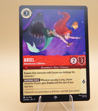 Ariel Adventurous Collector  107  Super Rare  Regular  Fabled  Lorcana