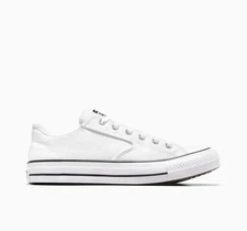 Converse Men's Chuck Taylor All Star Malden Street Sneaker, White/Black/White, 8