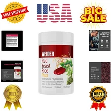 Red Yeast Rice Plus 1200mg, with 850mg of Natural Phytosterols, Gluten Free, ...