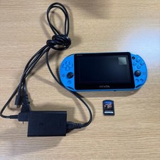 Sony PlayStation PS Vita PCH-2000 Slim Aqua Blue Model