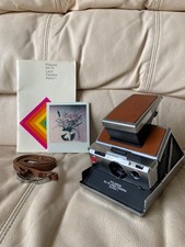Polaroid sx-70 Alpha 1 instant camera-film flash tested-Great-Ships Same Day