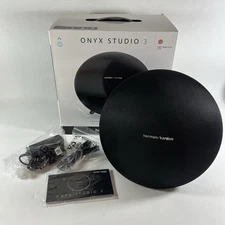 Harman Kardon Onyx Studio 3 Wireless Bluetooth Speaker, Black * New, Open Box!