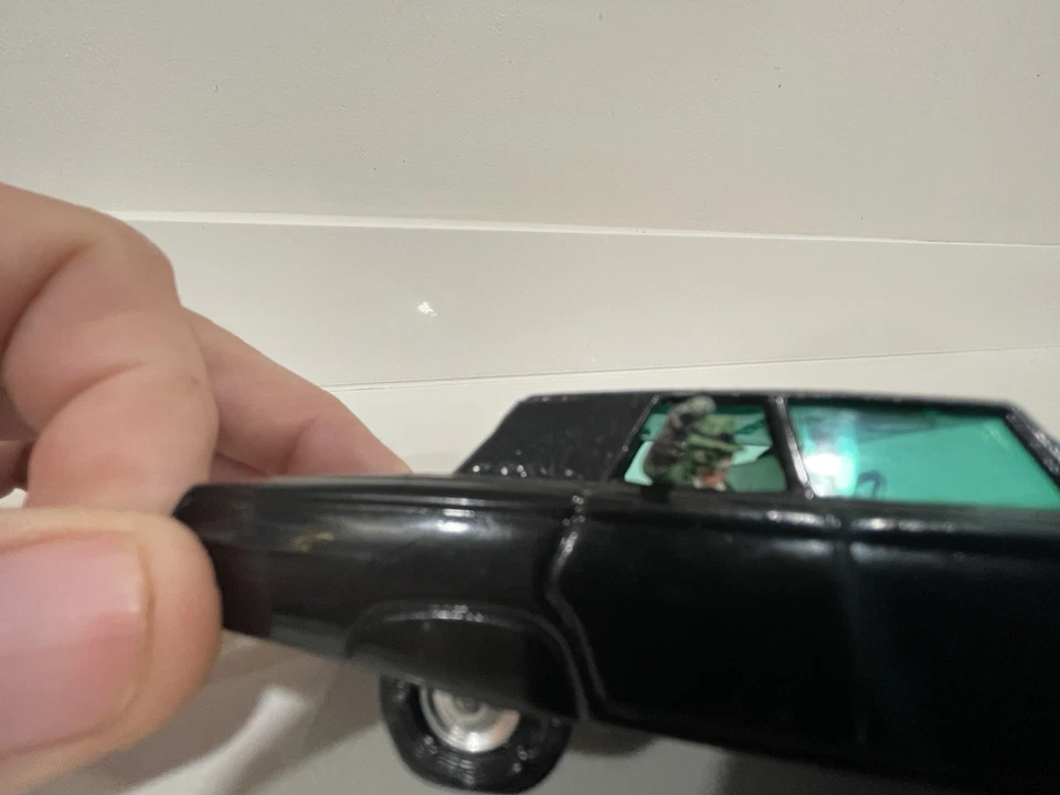 VINTAGE CORGI TOYS # 268 GREEN HORNET BLACK BEAUTY MODEL CAR COMPLETE SET NO BOX - Image 4 of 4