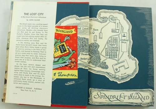 Vintage John Blaine Die verlorene Stadt Rick Brant elektronisches Abenteuerbuch - Bild 3 von 9