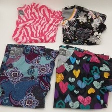 Butter Soft Medical Scrubs Colorful Bundle 4 Women XS