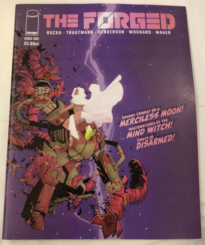 THE FORGED #2 IMAGE COMIC, GREG RUCKA, APRIL 2023 & BAGGED - Picture 1 of 13