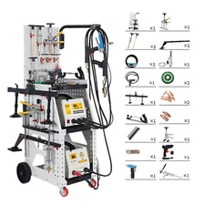 Spot Welder Dent Puller Kit Car Body Repair Aluminum+Steel Dent Pulling Machine