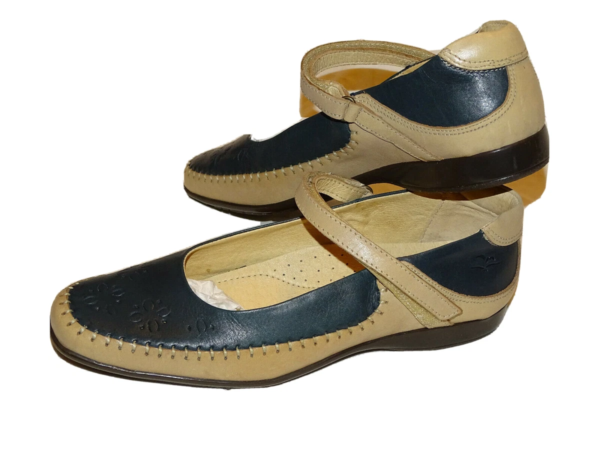Flyflot Womens Mary Jane Shoes size UK 8 EU 41 Anatomic Comfort