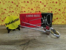 MASON Carve-Rite Vintage Meat Carving Fork No. 901C w/Original Box 9 1/4"