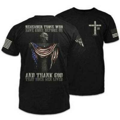 Veterans Remember Those Who Have Gone Before Us Thank God Best Price T - SHIRT