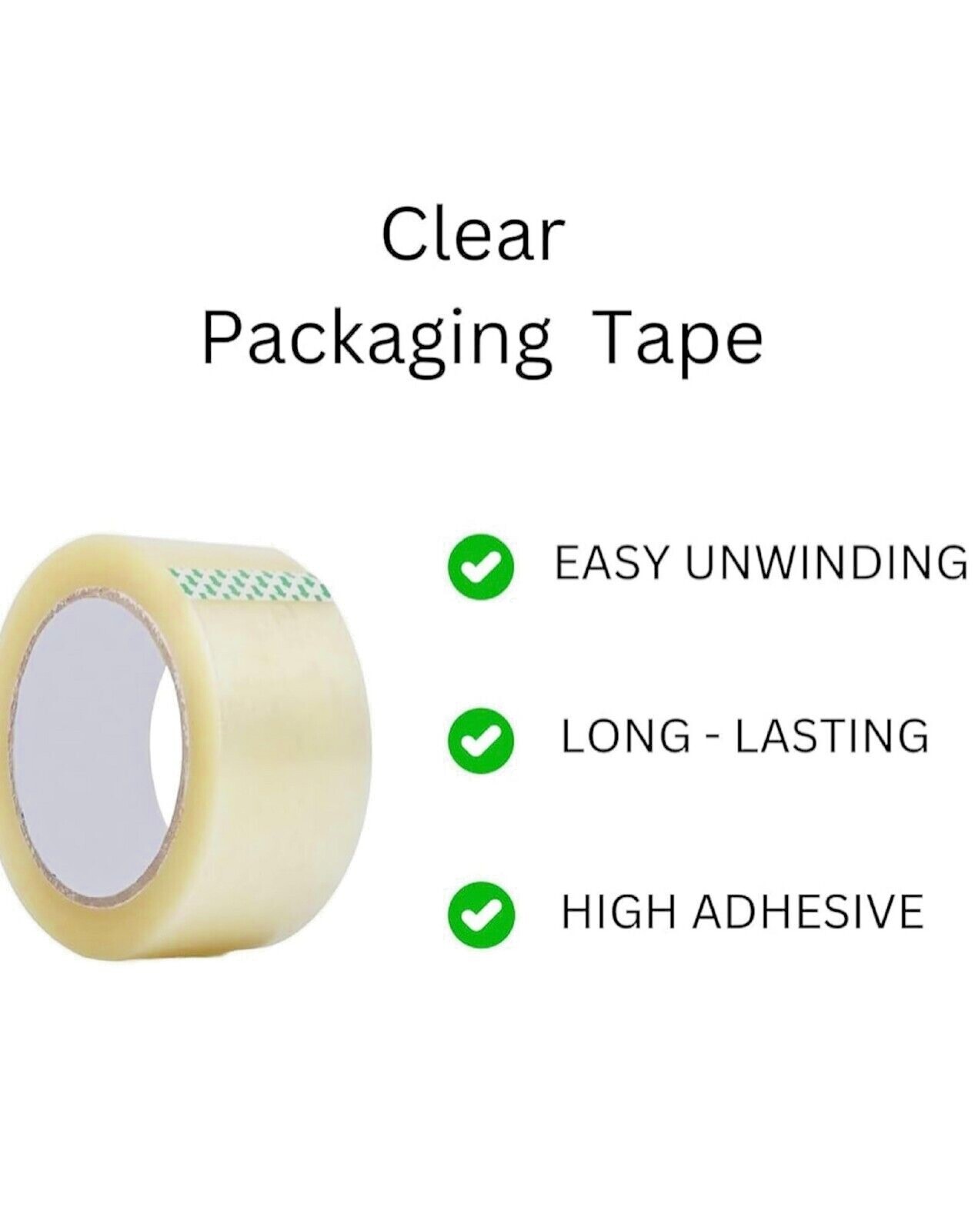Sellotape Clear Parcel Tape Packing Carton Seal Box Tapes 48x66 m Low