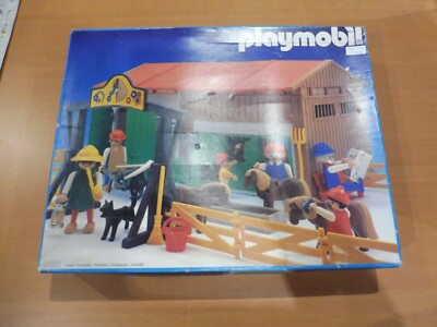 PLAYMOBIL ''THE FARM 3436 COMPLETE (missing 1 kliky) IN BOX'' MUST SEE! PROMO
