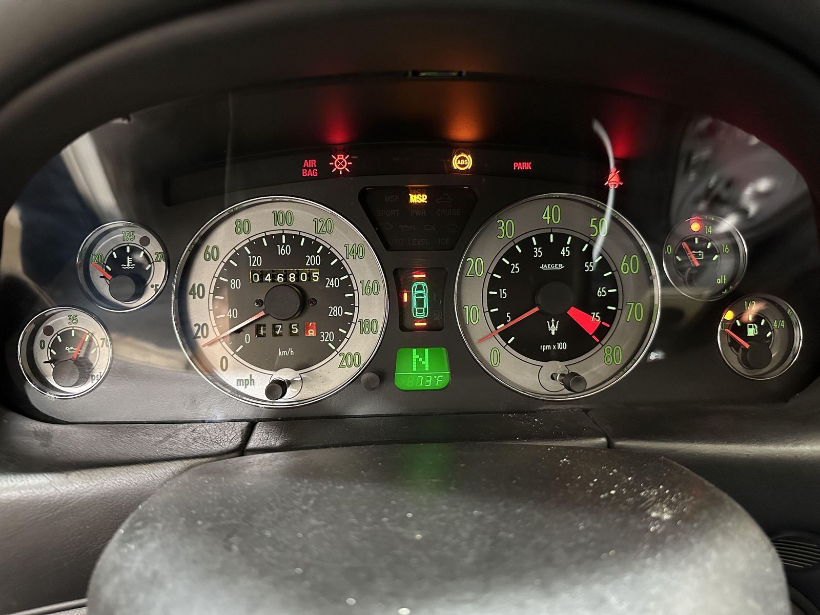 2004 MASERATI COUPE GT AUTOMATIC TRANSMISSION 4.2 RWD 46,805 MILES
