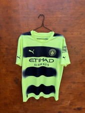 MANCHESTER CITY 2022/2023 THIRD FOOTBALL SHIRT JERSEY PUMA SIZE M ADULT
