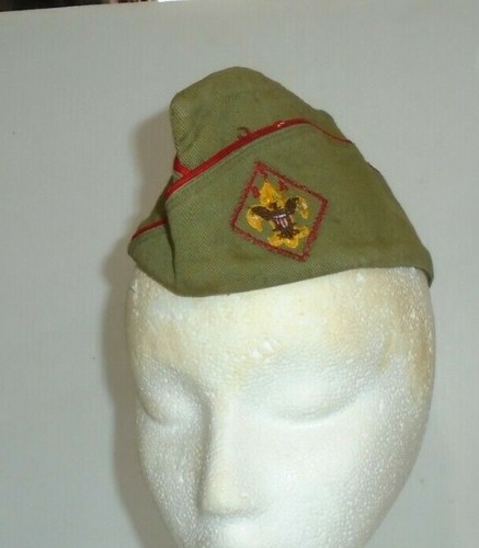 Vintage Boy Scout Garrison Hat Cap BSA 