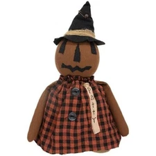 primitive rustic country farmhouse fall Halloween PATTY PUMPKIN 16.5" DOLL