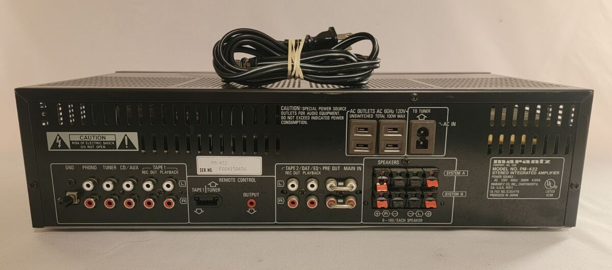 Marantz PM-432 Stereo Integrated Amplifier | eBay Marantz PM-432 Stereo Integrated Amplifier | eBay
