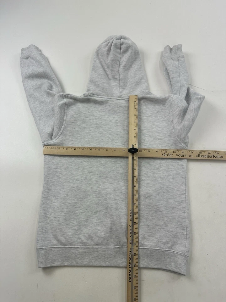 Sudadera con Capucha Oregon State Beavers Jóvenes Niñas XL 14/16 Gris Hilos Rivalidad Foto 4 de 4