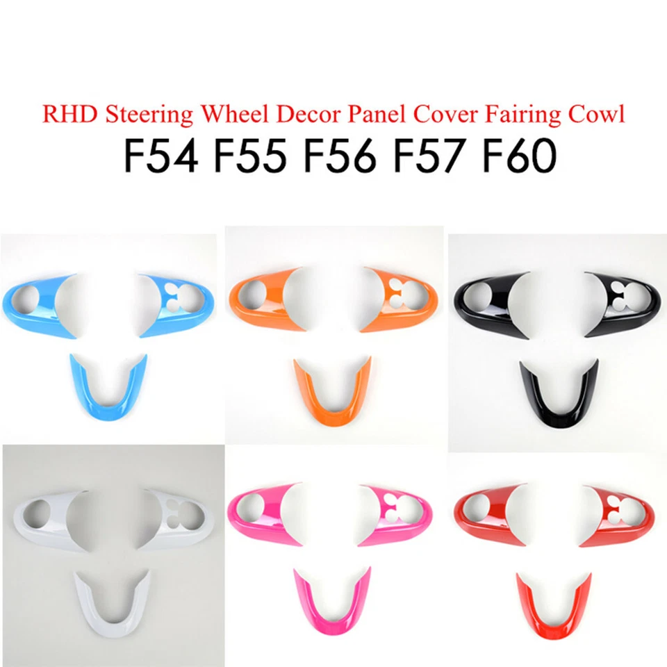 teering Wheel Panel Cover Fairing Cowl For Mini Cooper F55 F60 F56 F54 (RHD) - Image 2 of 4