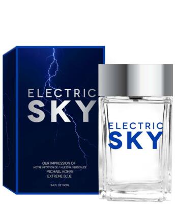 Electric Sky Cologne for Men EDT Our Version of Extreme Blue Spray Fragrance