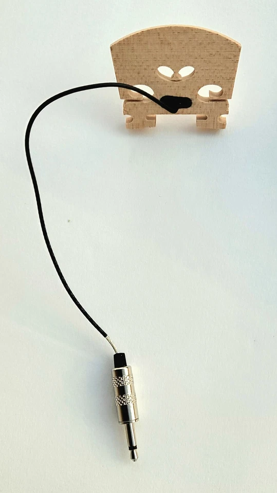 Shadow Violin Bridge with Built-in Pickup and Volume and Tone Control SH940 - Image 2 of 4