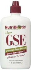 NutriBiotic GSE Extract Liquid Concentrate - 4oz Vegan