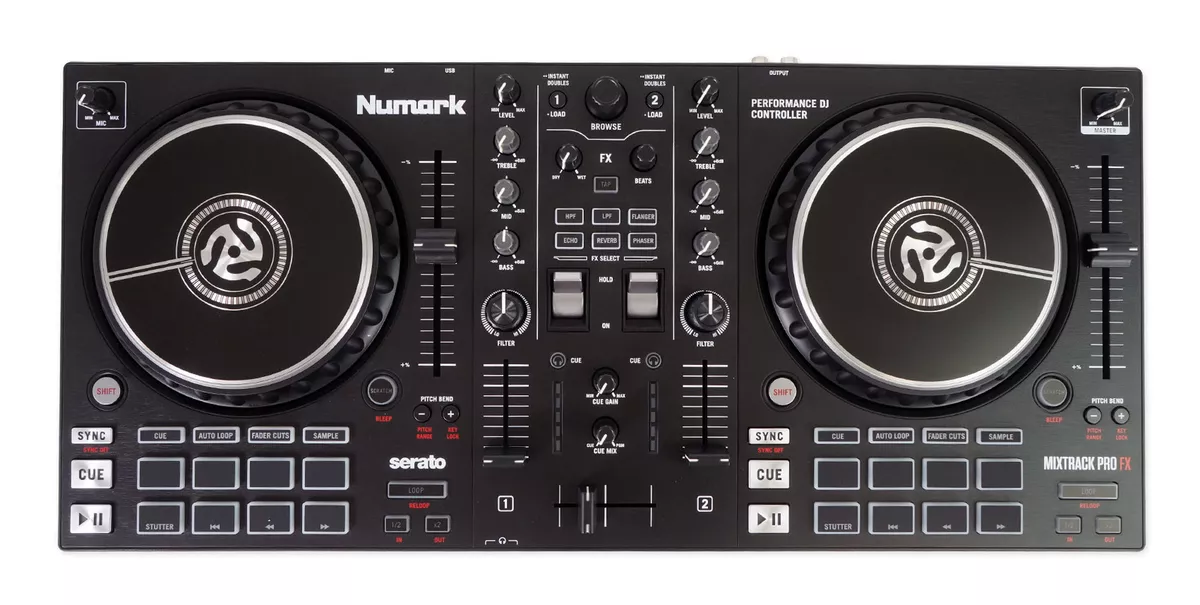 Numark Mixtrack Pro FX 2-Deck Serato DJ Controller w/FX Paddles/3