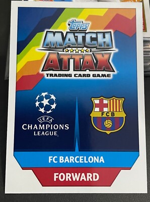 LIONEL MESSI 2017-18 Topps UEFA Champions Match Attax Hat-Trick