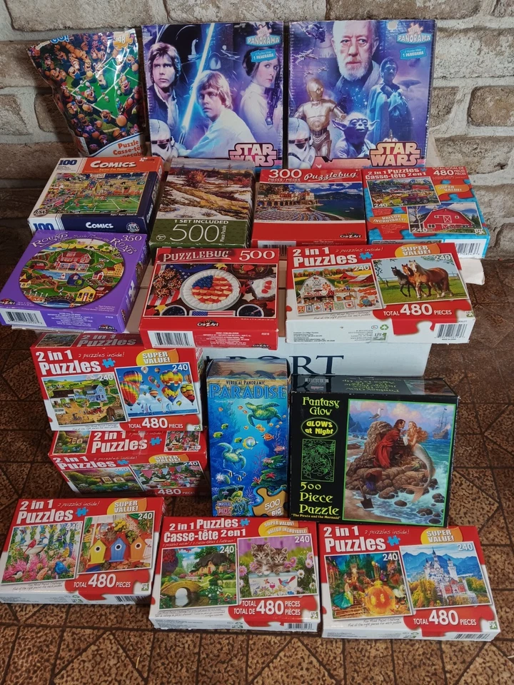 Springbok 1000 piezas rompecabezas gato, Star Wars, Fantasy Glow, Puzzle Bug, 18+ rompecabezas Foto 2 de 4