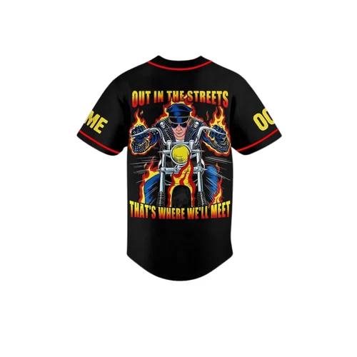 Judas Priest with a Personalized Baseball Jersey